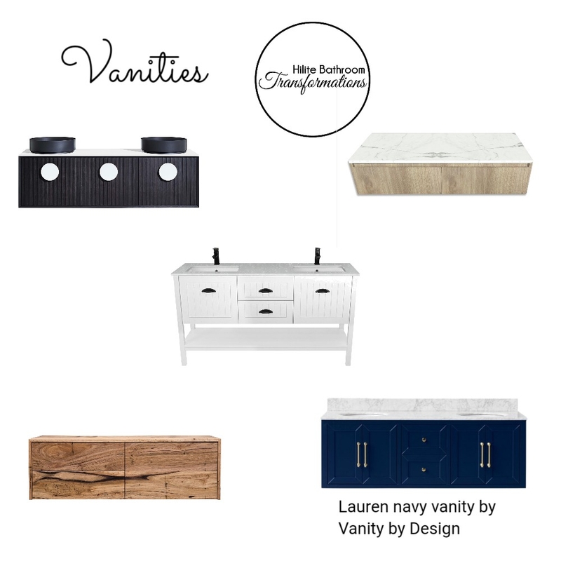Vanities Mood Board by Hilite Bathrooms on Style Sourcebook