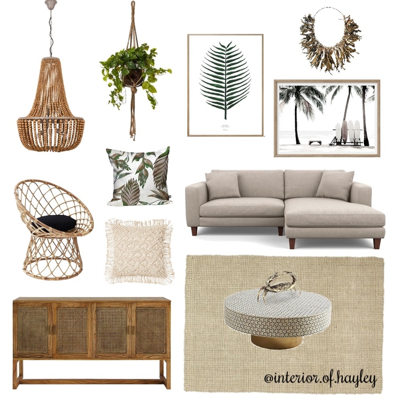 Bali Living Mood Board by Two Wildflowers on Style Sourcebook