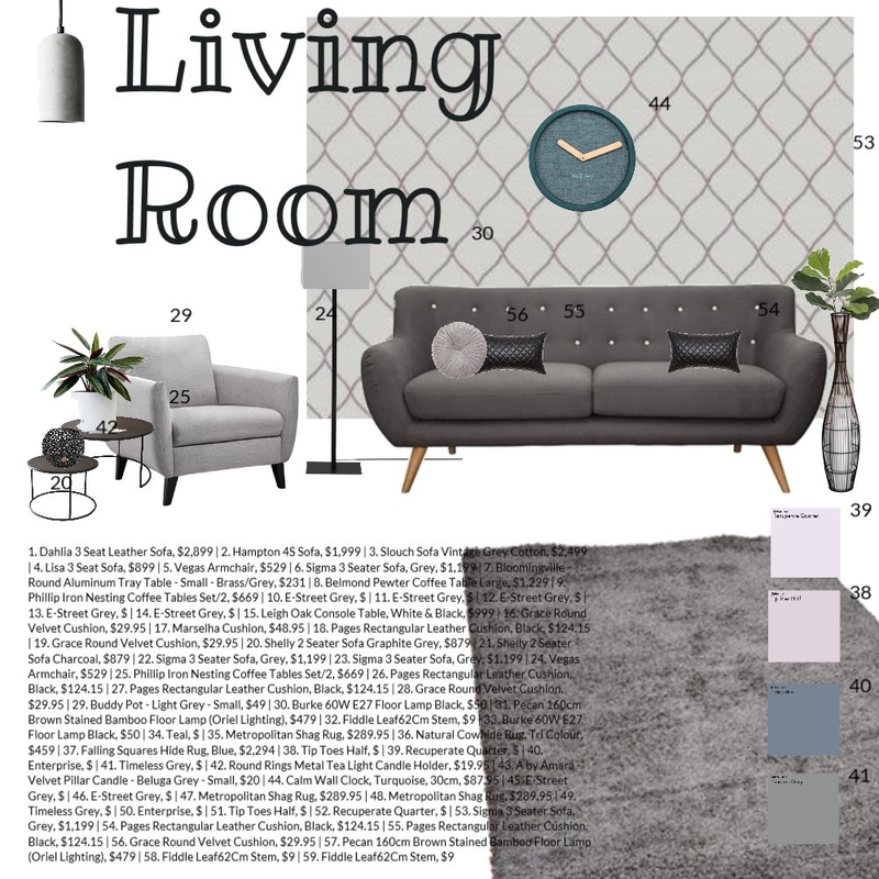 Living Room Mood Board by esti1 on Style Sourcebook