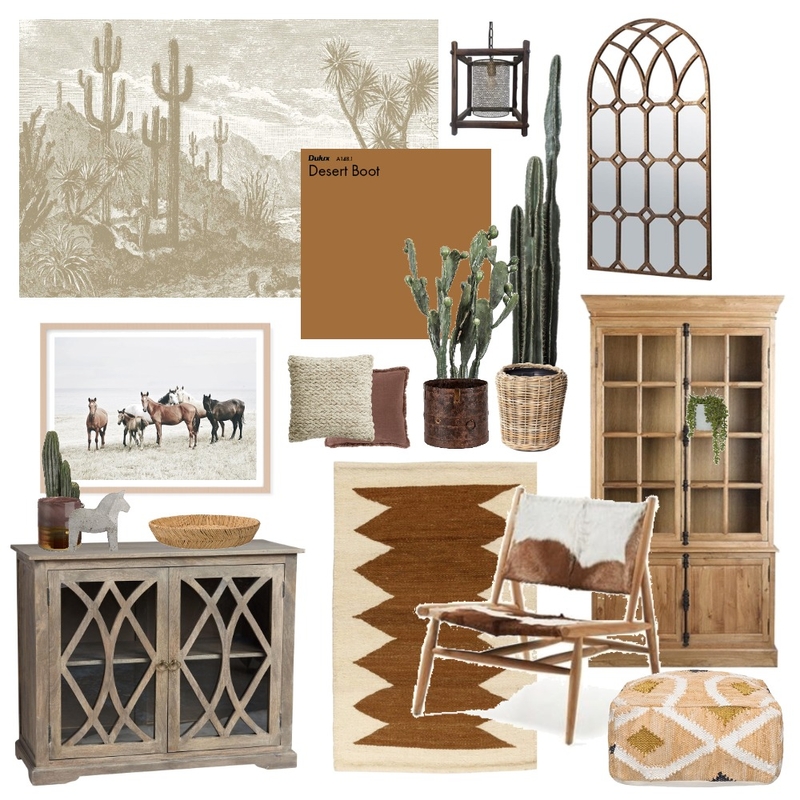 Desert style Mood Board by Thediydecorator on Style Sourcebook