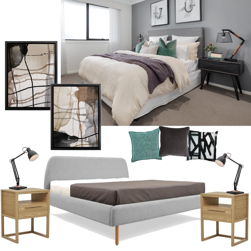 Lucy Guest Room Front Mood Board by TLC Interiors on Style Sourcebook