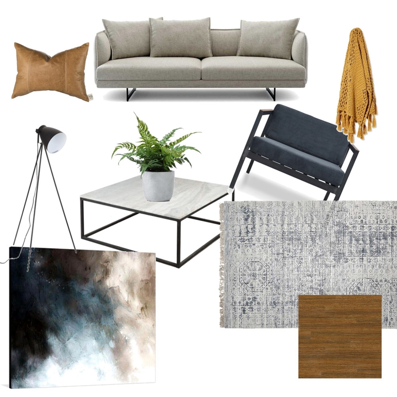 Modern Living Room Mood Board by RaydanBlair on Style Sourcebook