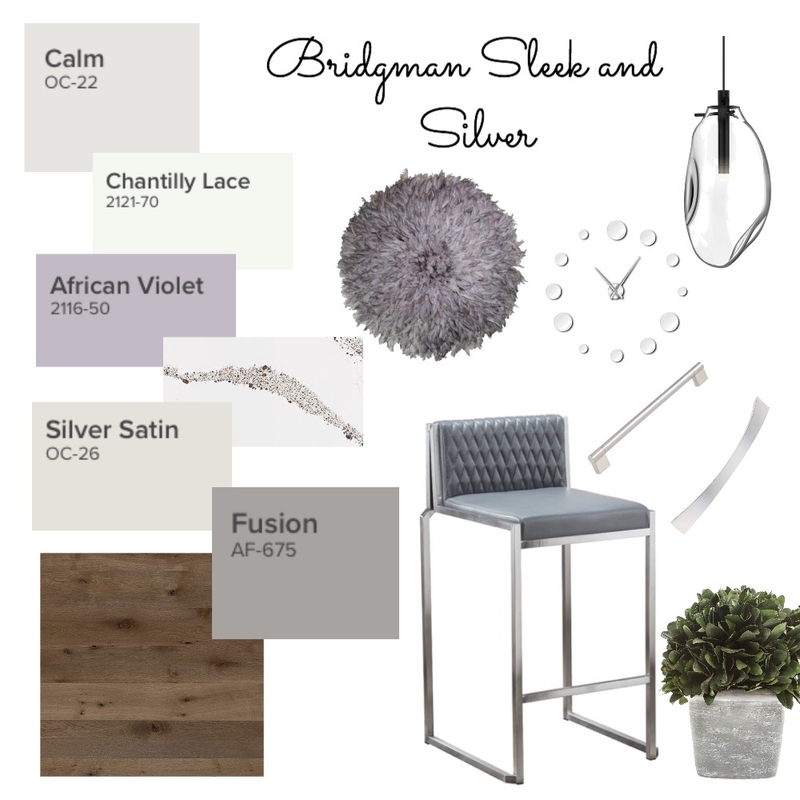 Bridgman Sleek and Silver Mood Board by Catleyland on Style Sourcebook