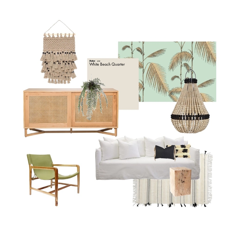 Coastal Boho EDesign Mood Board by GRACE LANGLEY INTERIORS on Style Sourcebook