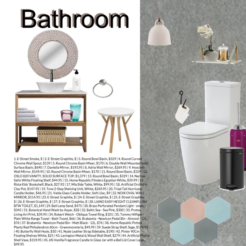 bathroom Mood Board by esti1 on Style Sourcebook