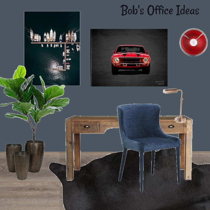 Masculine Office Mood Board by Tracey Tilbury on Style Sourcebook