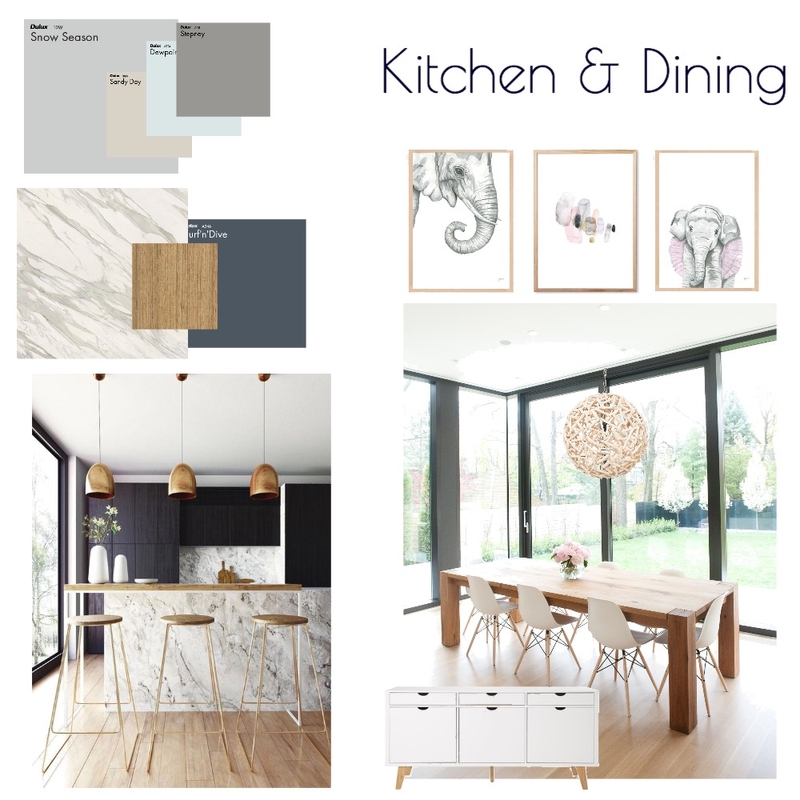 Kitchen &amp; Dining Room Mood Board by MODDEZIGN on Style Sourcebook