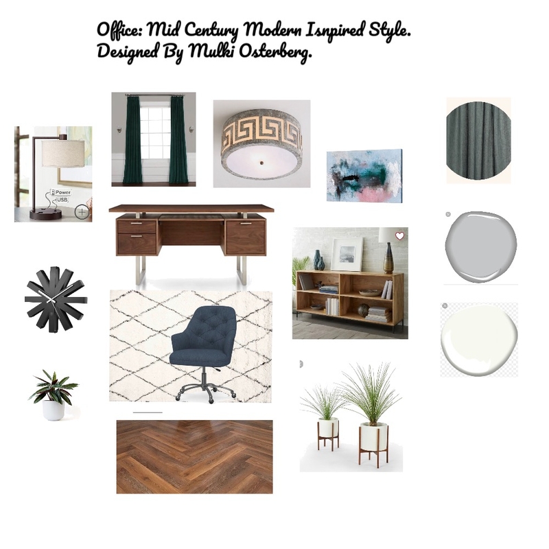 Assignment 9 office Mood Board by MO Interiors Llc on Style Sourcebook