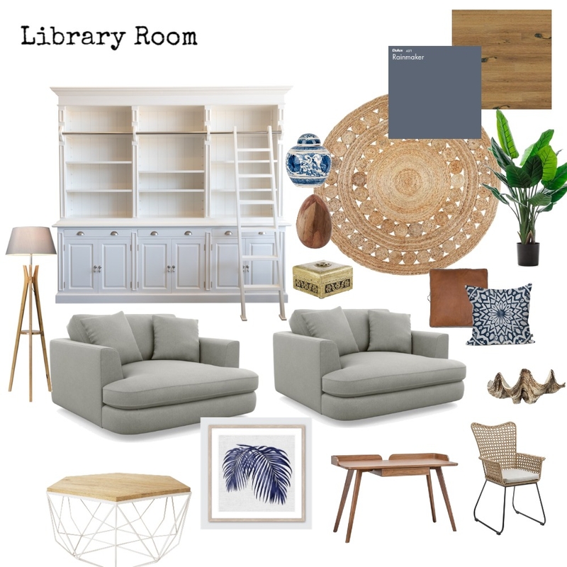 Library room Mood Board by emwebber on Style Sourcebook