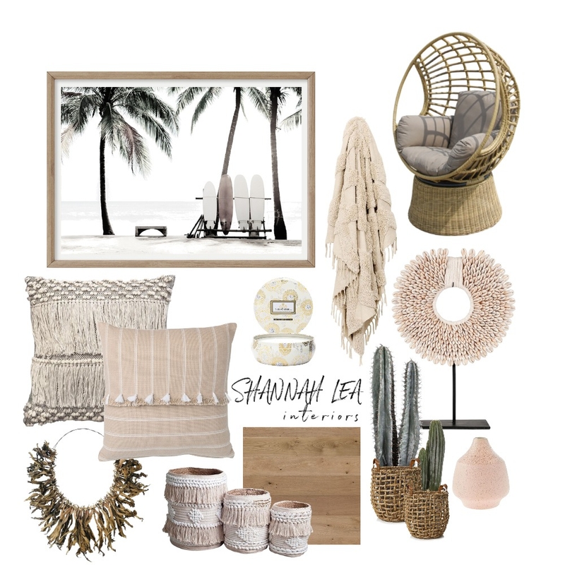 Muted Textures Mood Board by Shannah Lea Interiors on Style Sourcebook