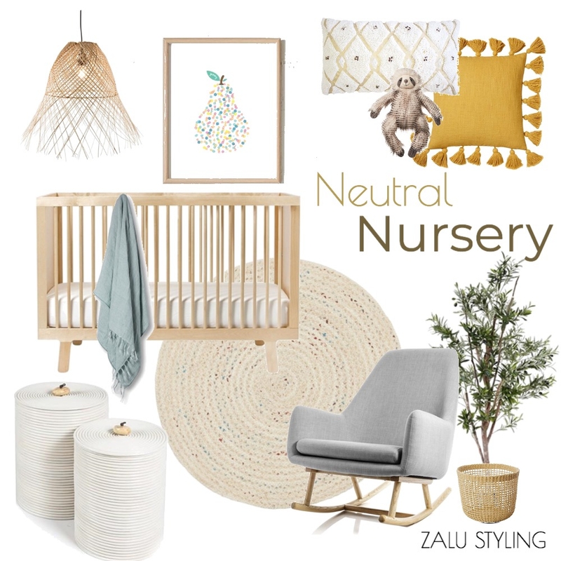 Neutral Nursery Mood Board by BecStanley on Style Sourcebook