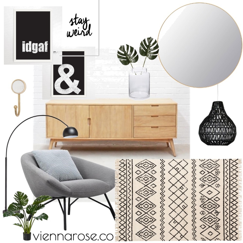 Music Corner Mood Board by Vienna Rose Interiors on Style Sourcebook