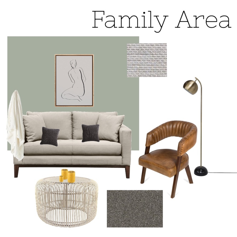 Assignment 9 - Family Area Mood Board by ReneeWalker on Style Sourcebook
