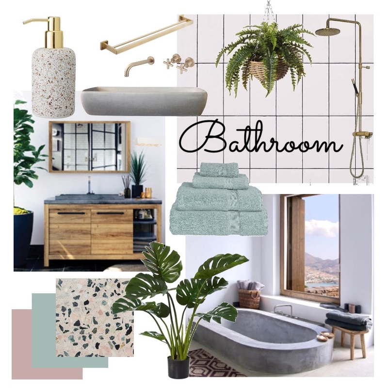 Luxe Bathroom Mood Board by lorologgins on Style Sourcebook