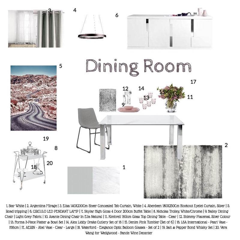 Dining room Mood Board by dessypoursafar on Style Sourcebook