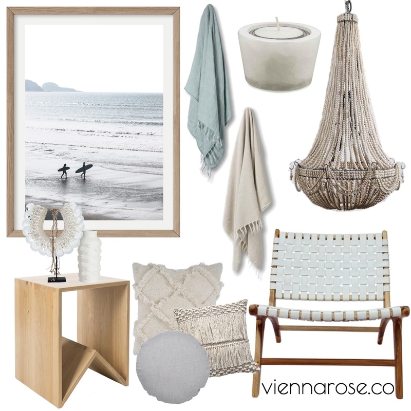 Coastal Blues Mood Board by Vienna Rose Interiors on Style Sourcebook