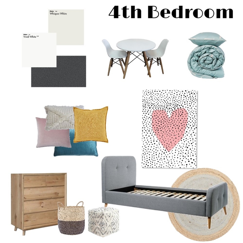 4th bedroom Mood Board by KylieFrench on Style Sourcebook