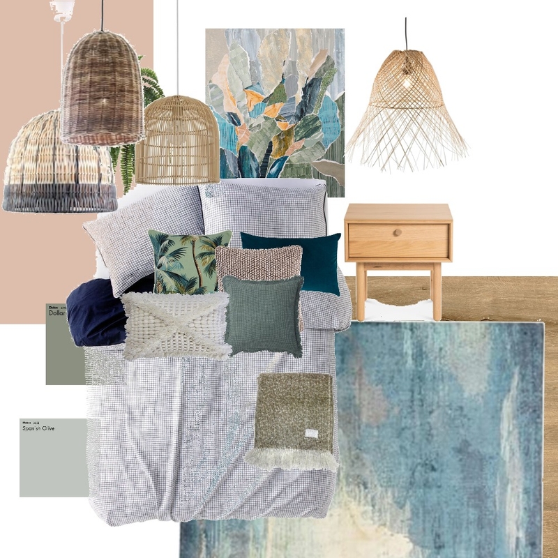Guest Bedroom 2 Mood Board by Kate Fisher Art on Style Sourcebook