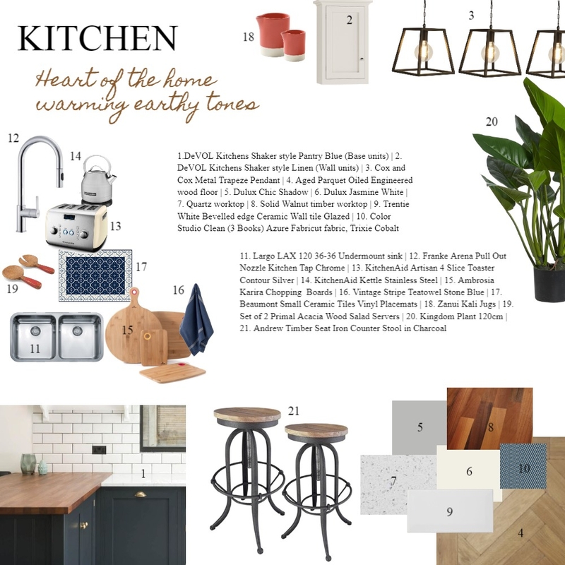 IDI assignment 9 - Kitchen Mood Board by Laurenboyes on Style Sourcebook