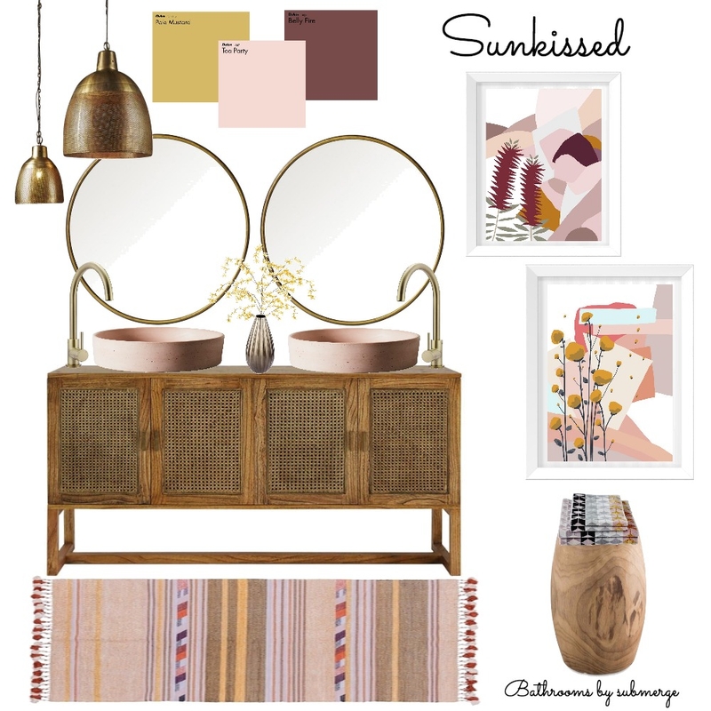 Sunkissed Mood Board by submergedesign on Style Sourcebook