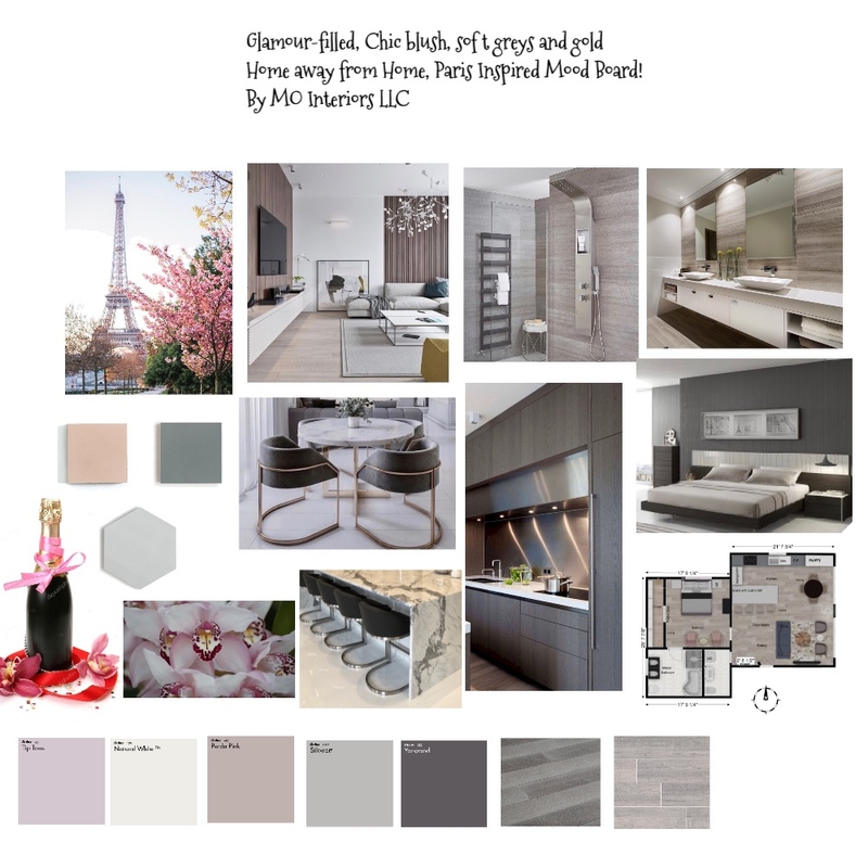 Ms. Gorman's pent house Mood Board by MO Interiors Llc on Style Sourcebook