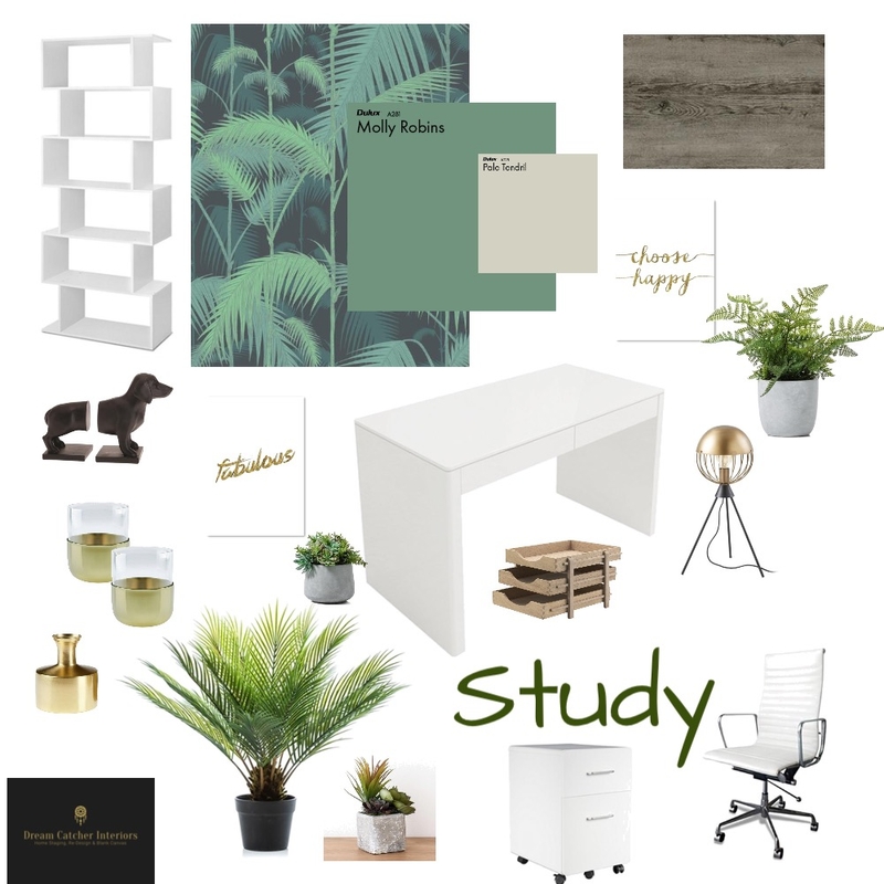 Study Mood Board by HelenGriffith on Style Sourcebook