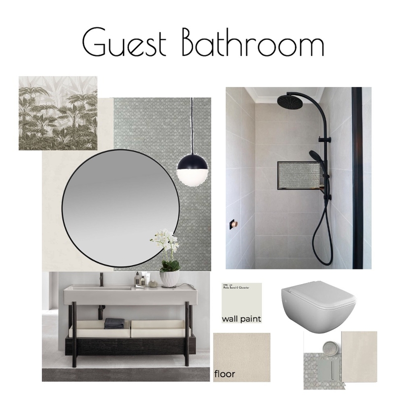 Guest room Bathroom op. 4 Mood Board by InStyle Idea on Style Sourcebook