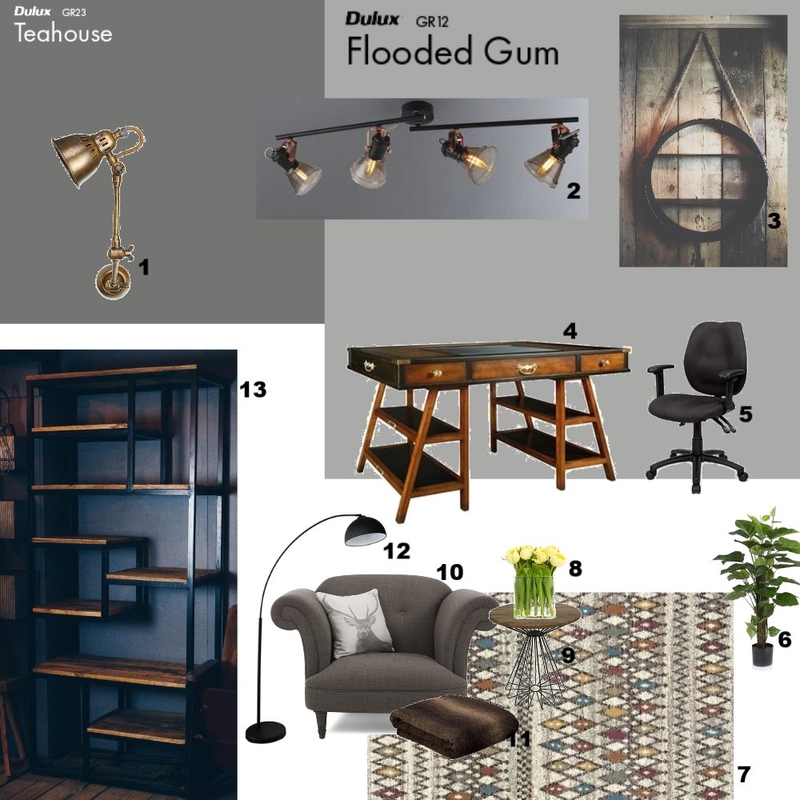 office Mood Board by dani on Style Sourcebook