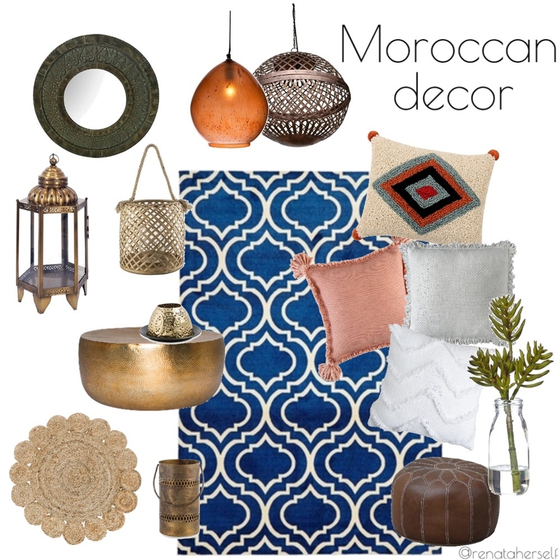 Moroccan decor Mood Board by Renata on Style Sourcebook
