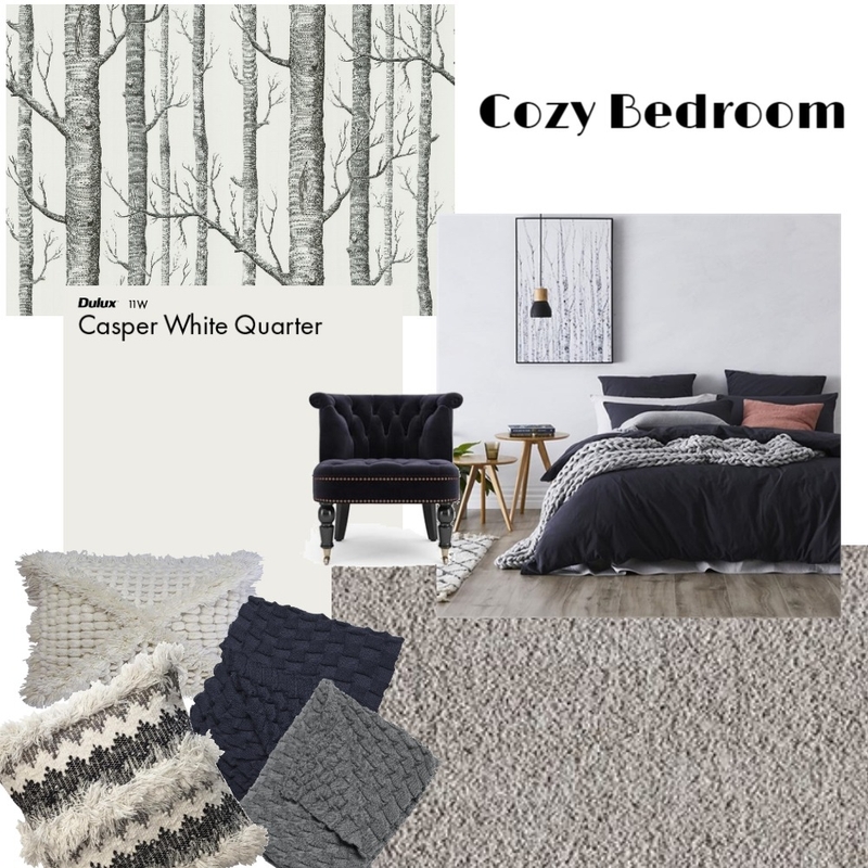 Cozy Bedroom Mood Board by KozmicDesigns on Style Sourcebook