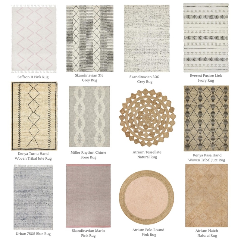 Pastel and Leaf Rugs Mood Board by PlantsomeStyle on Style Sourcebook
