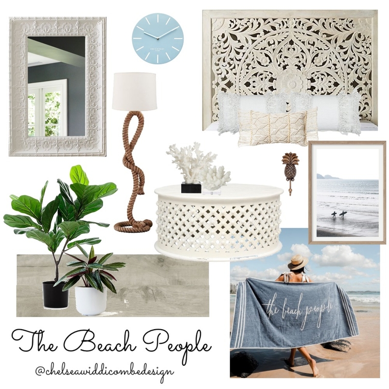 The Beach People Mood Board by Chelsea Widdicombe on Style Sourcebook