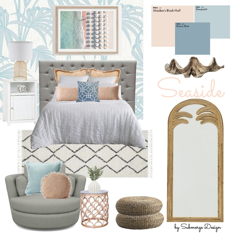 Seaside Mood Board by submergedesign on Style Sourcebook