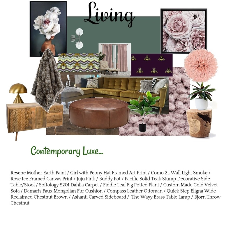 Living Room Mood Board by aloudinside on Style Sourcebook