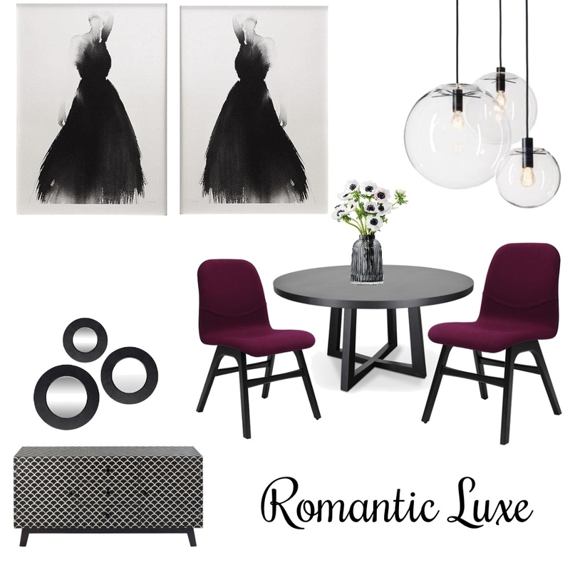 Romantic Luxe Mood Board by Simplestyling on Style Sourcebook