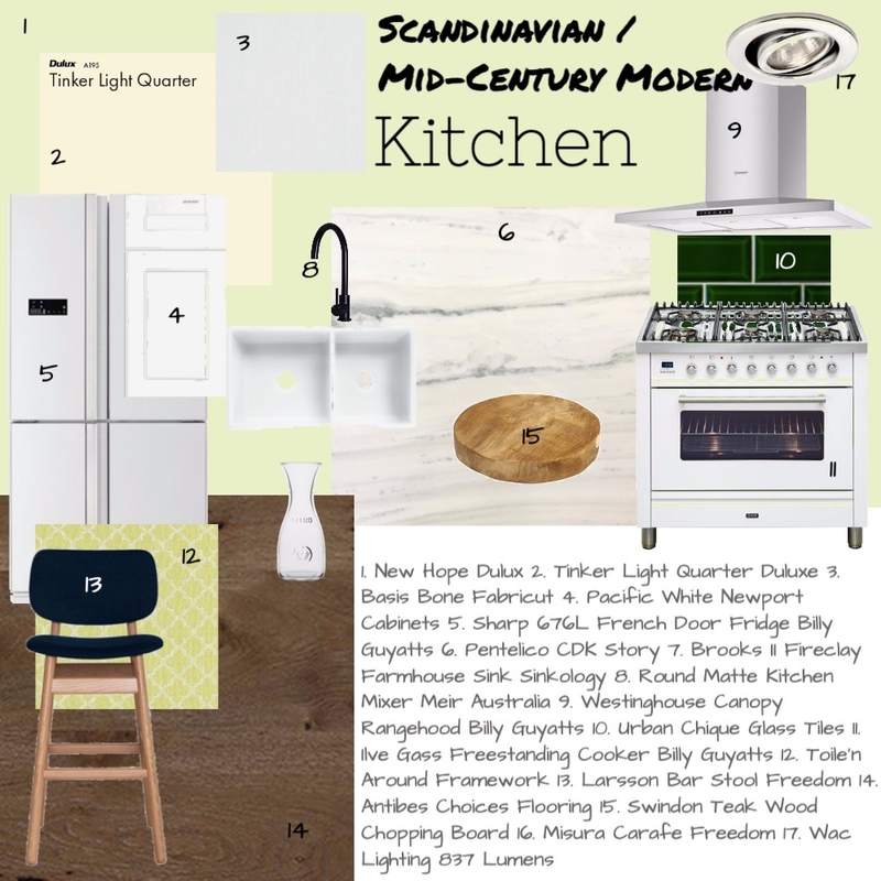 Kitchen Mood Board by KirstenDingemanse on Style Sourcebook