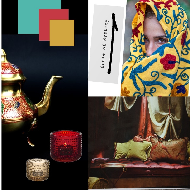 Sense of Mystery Mood Board by FADI on Style Sourcebook
