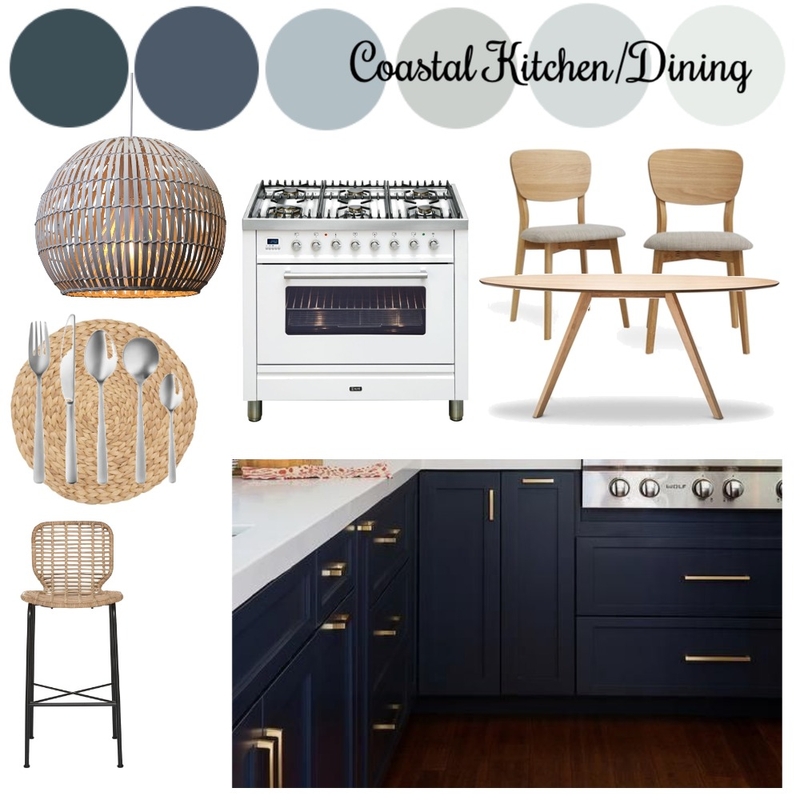 Coastal Kitchen/Dining Mood Board by kristenw95 on Style Sourcebook
