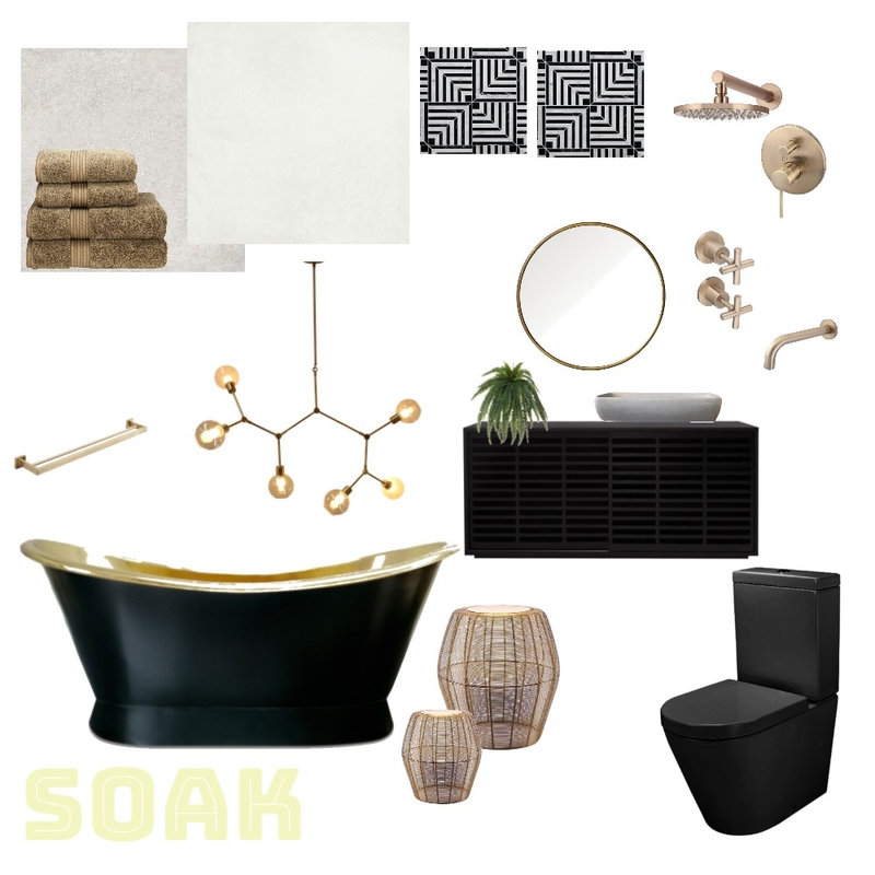 Gatsby Bathroom Mood Board by HelenGriffith on Style Sourcebook
