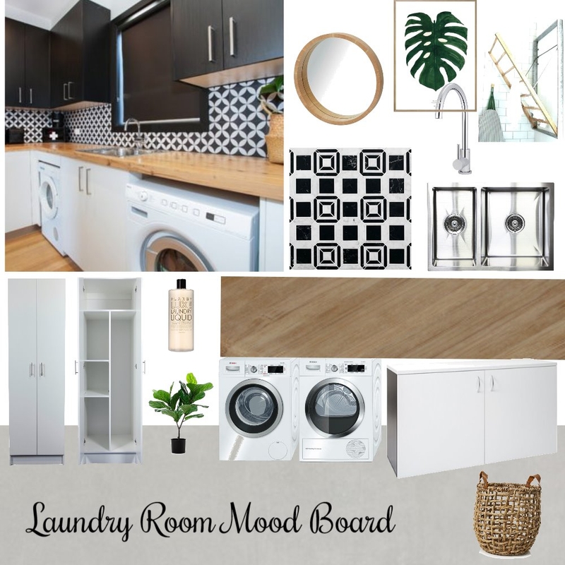Laundry Mood Board by bpadgey on Style Sourcebook