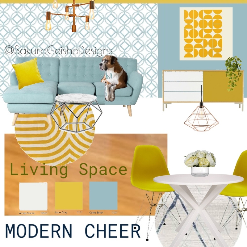 MODERN CHEER Mood Board by G3ishadesign on Style Sourcebook