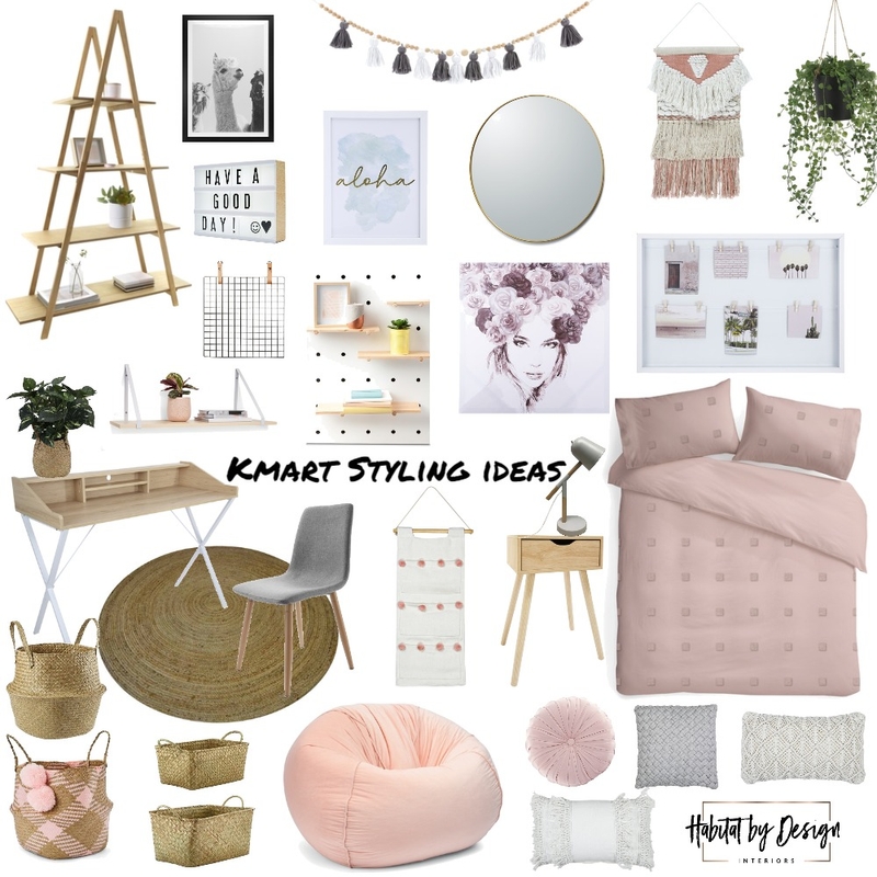 Kmart Styling Ideas - Kyra Mood Board by Habitat_by_Design on Style Sourcebook