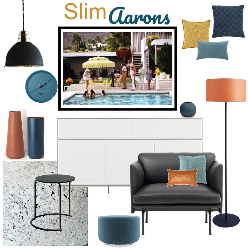 Slim Aarons Mood Board by DKD on Style Sourcebook