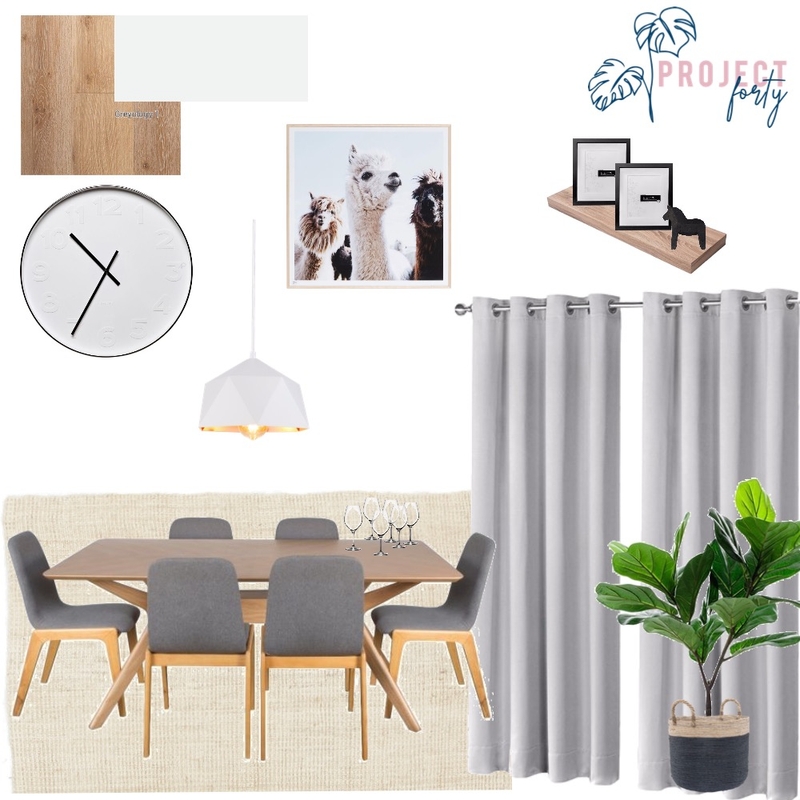 IDI Dining Room Mood Board by Project Forty on Style Sourcebook