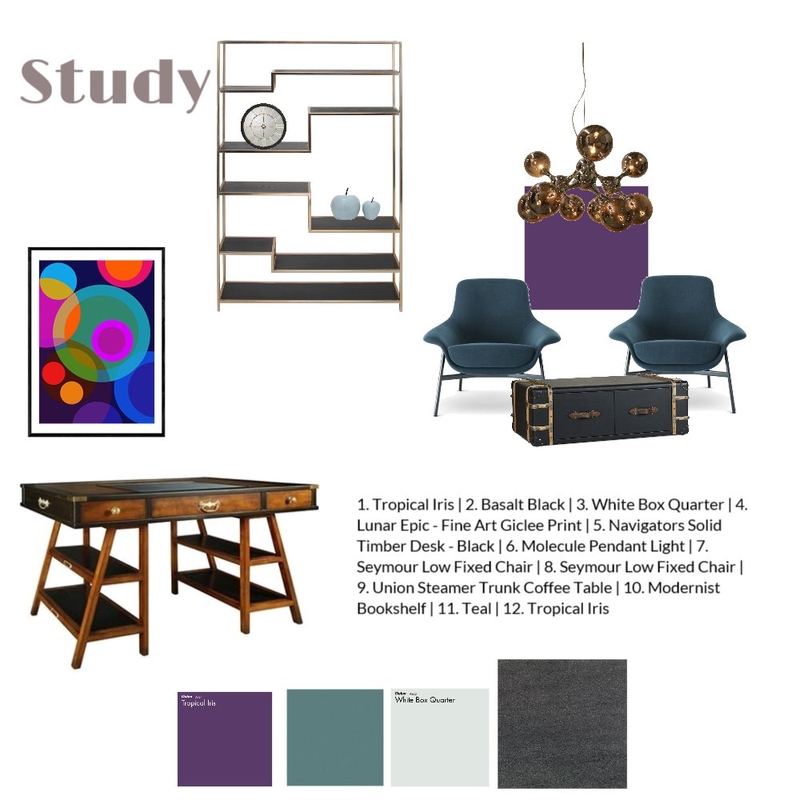 Study Mood Board by Basya101 on Style Sourcebook