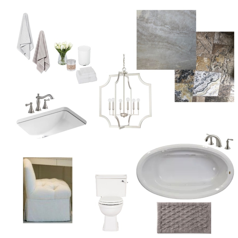 Kang Master Bath Mood Board by Payton on Style Sourcebook