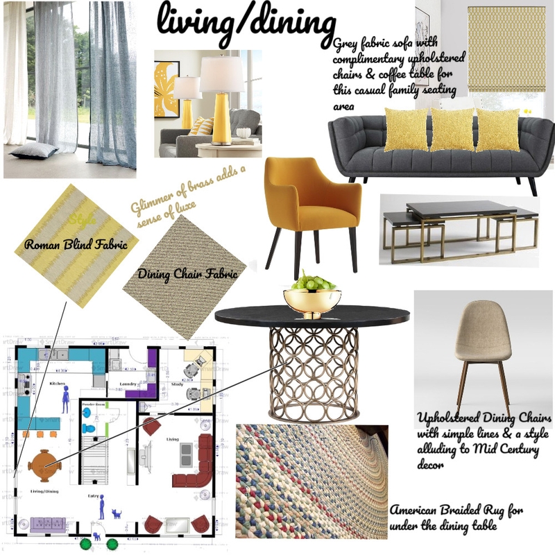 Living-Dining_mood chart_2_final Mood Board by kezron on Style Sourcebook