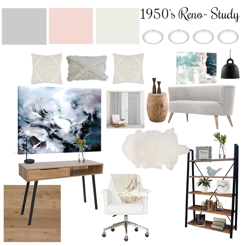 1950's Reno-Study Mood Board by kaittaylor on Style Sourcebook
