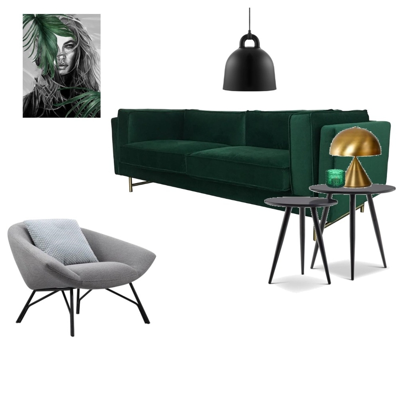 Luxe emerald Mood Board by Thediydecorator on Style Sourcebook