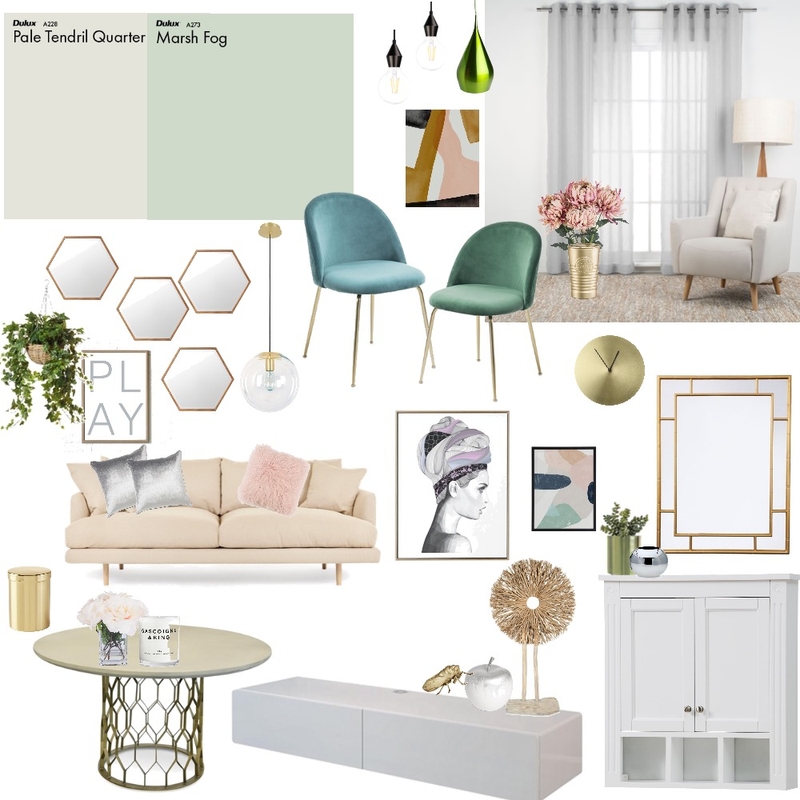 Living room Mood Board by Zhenlin on Style Sourcebook